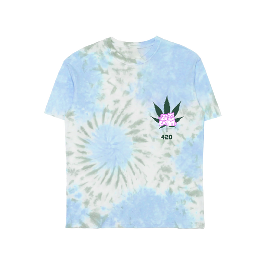 Alley Cats 420 Limited Edition Unisex T Shirt - Blue